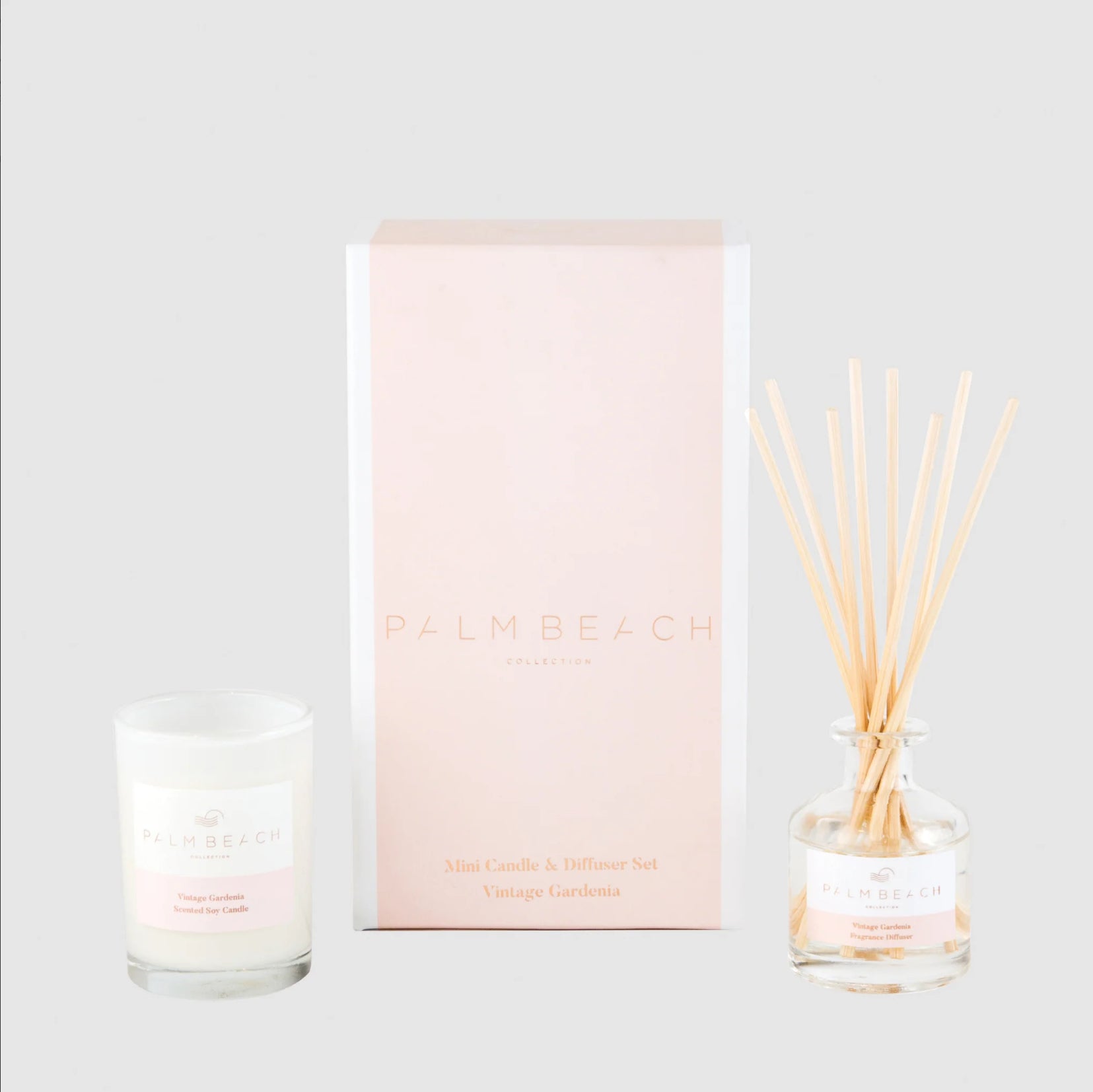 Palm Beach Mini Candle & Diffuser Set