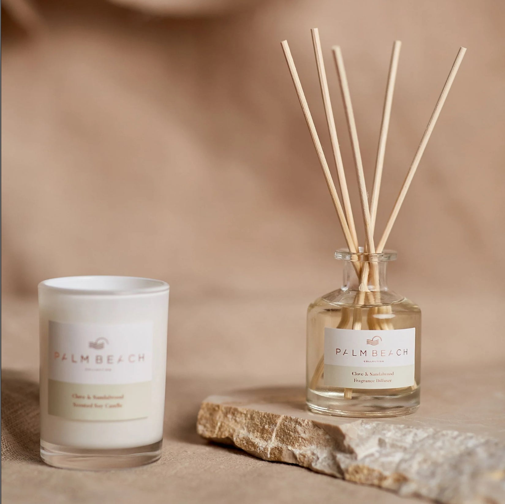 Palm Beach Mini Candle & Diffuser Set