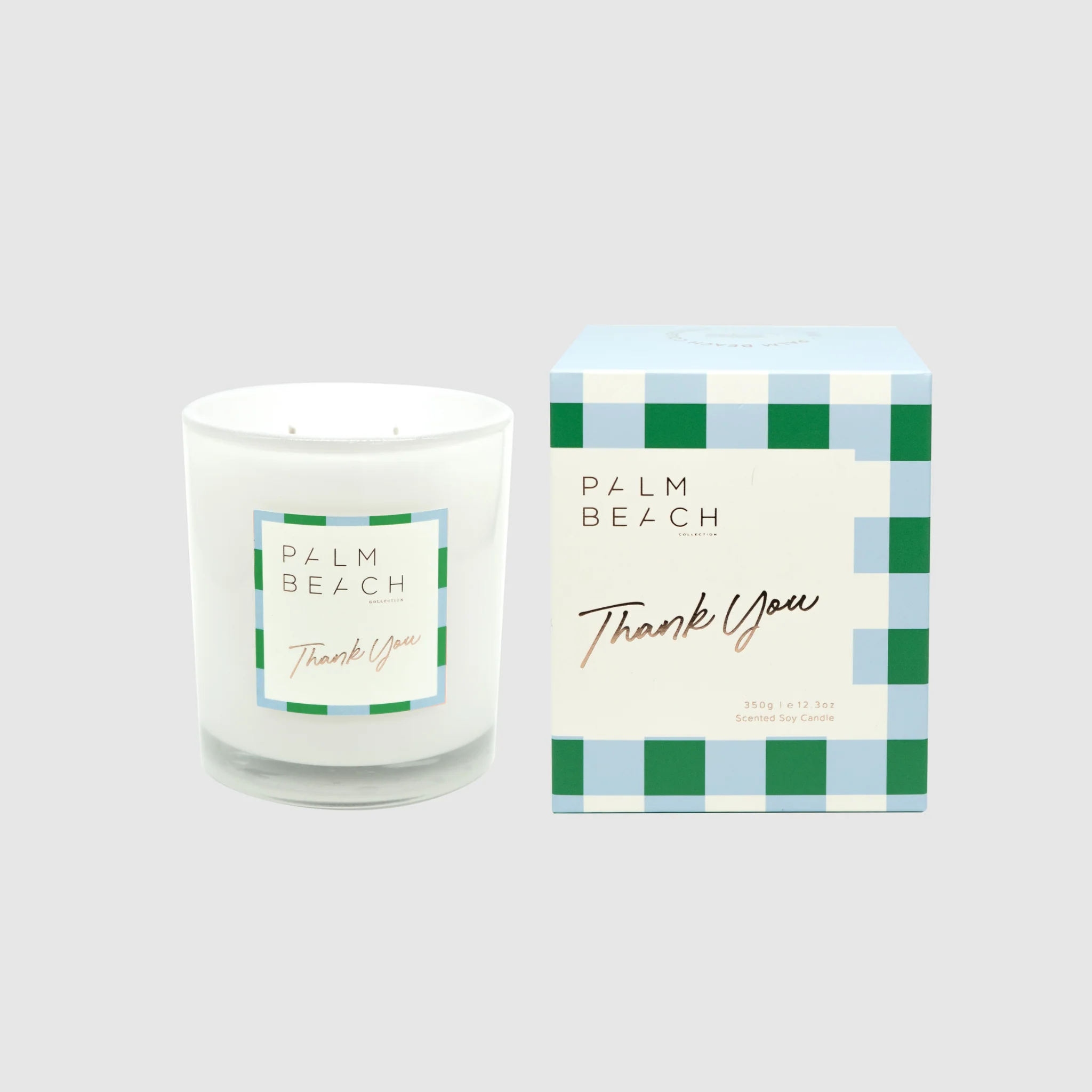 Thank You Candle 250g - Palm Beach