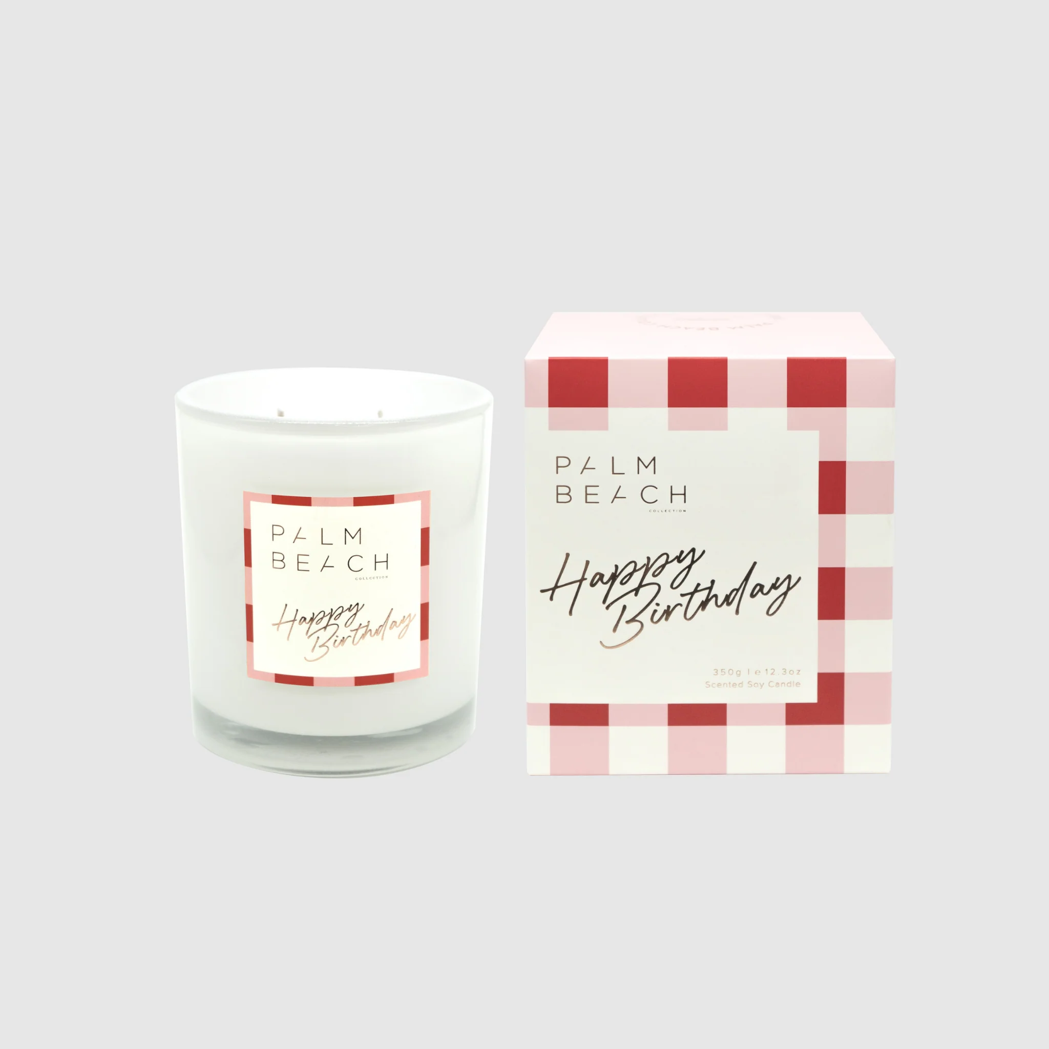 Happy Birthday Candle 250g - Palm Beach