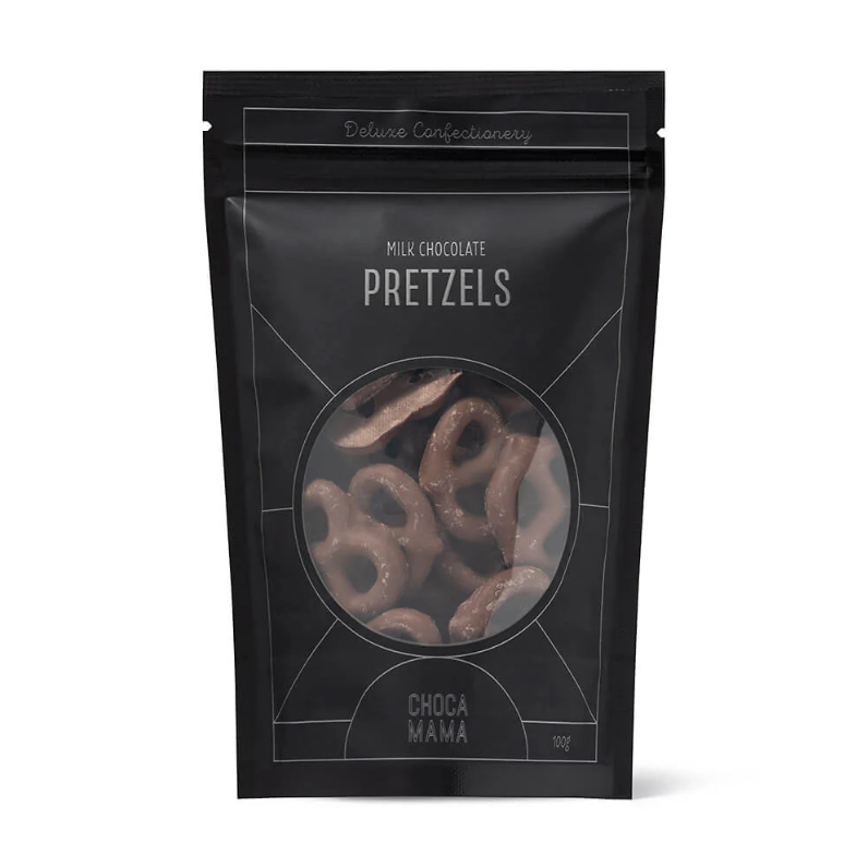 Milk Chocolate Pretzels 100g - Chocamumma