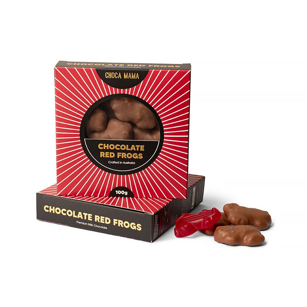 Chocolate Red Frogs 100g - Chocamumma