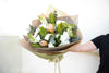 Sympathy Whites and Greens Bouquet