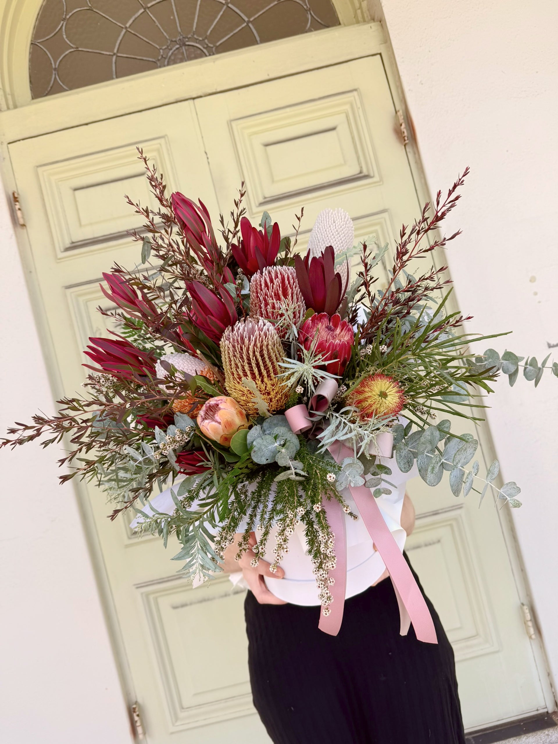 Native Designer Hat Box Arrangement