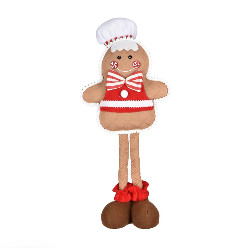 Mr. Candy Cheeks Gingerbread Man with telescope leg