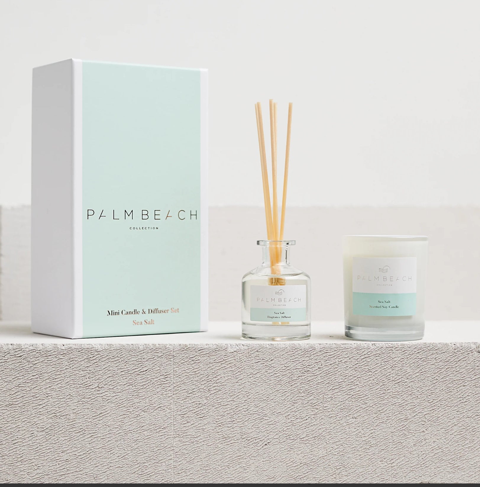 Palm Beach Mini Candle & Diffuser Set