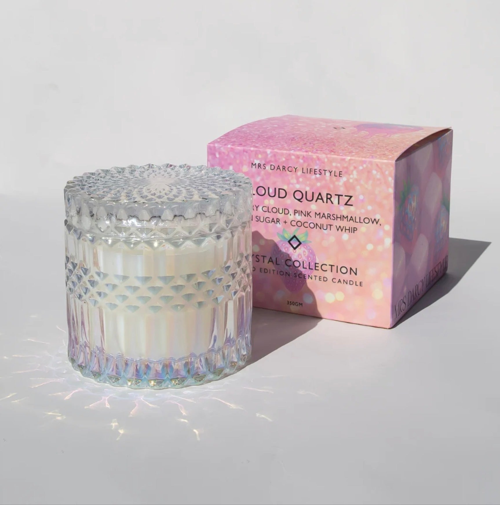 Candle Cloud Quartz 350gm