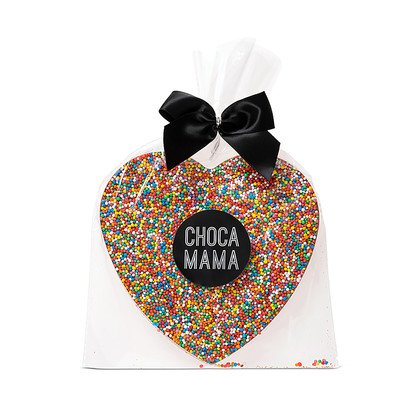 Freckled Milk Heart 150g - Chocamumma