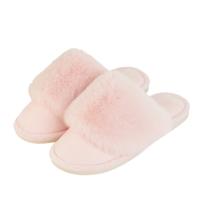 Pink Quartz Cosy Luxe Slippers - Annabel Trends