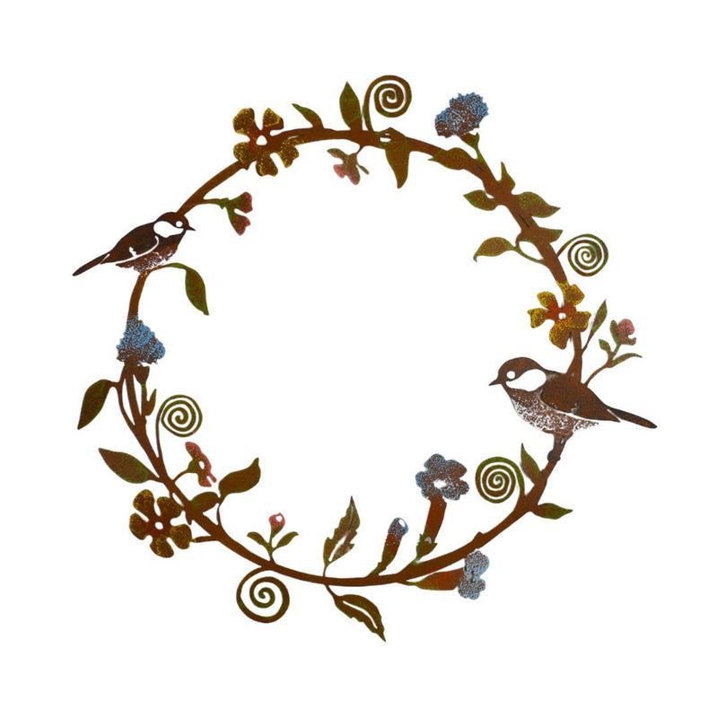 Colourful Bird Wreath