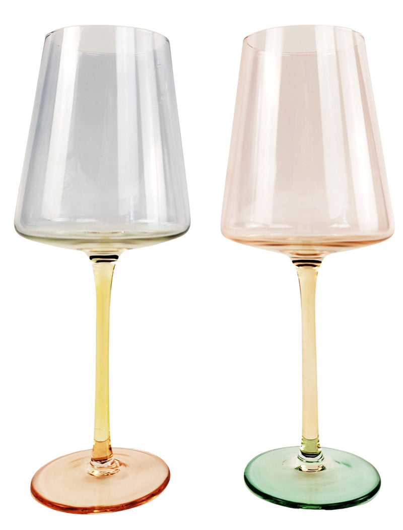 Bebe Ombre Wine Glass Colourful - Set of 2 – Little Bloom Room